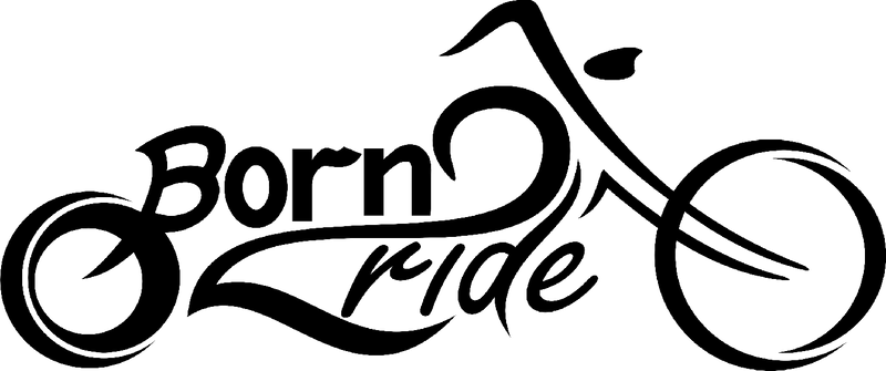 Born 2 Ride Vinyl Decal