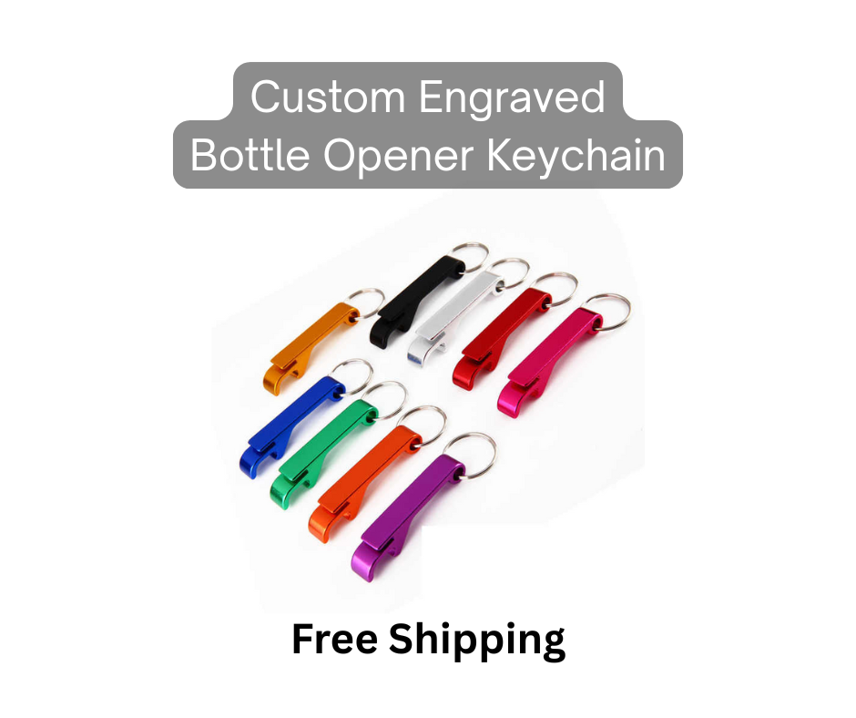 Custom Bottle Opener Keychain
