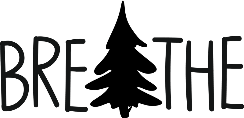 Breathe Tree Vinyl Decal