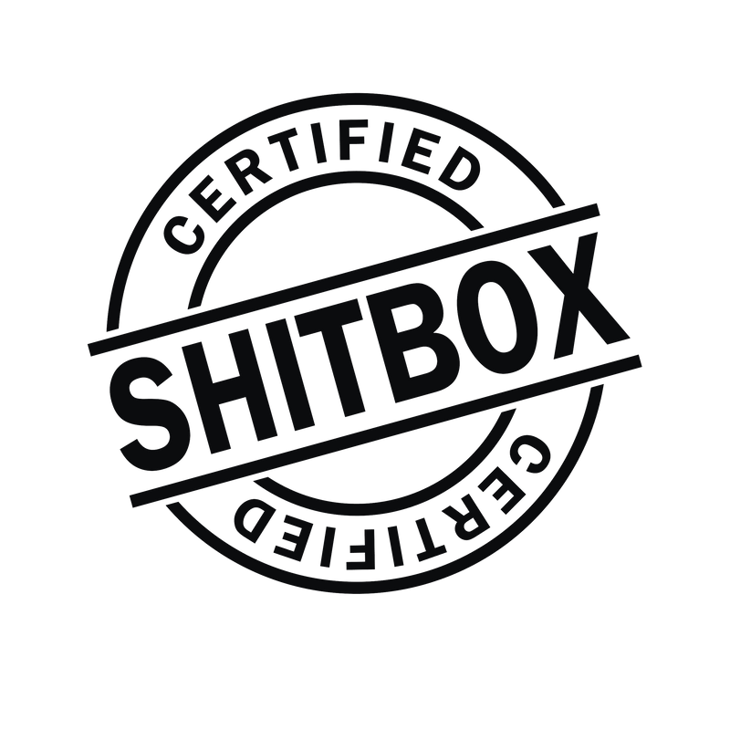 Certified Shitbox Edition Vinyl Decal