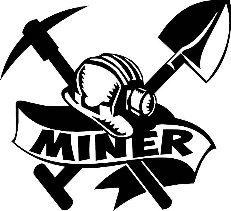 Coal Miner Vinyl Decal