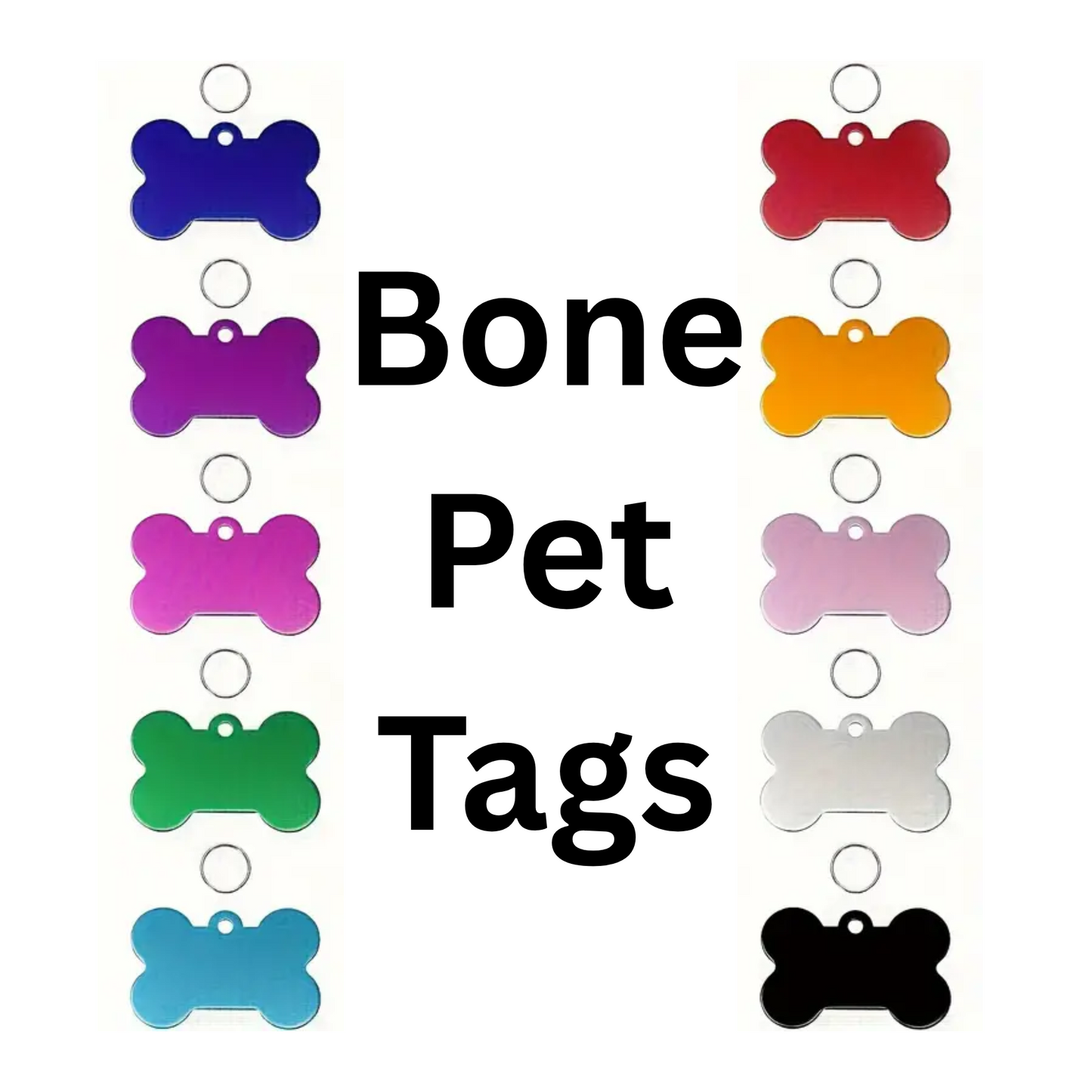 Bone Pet tag