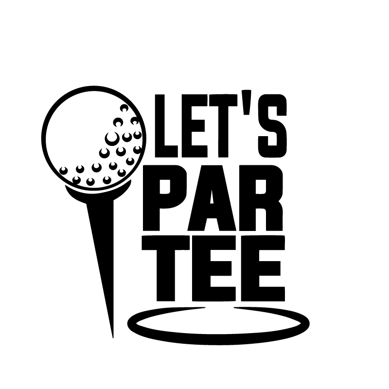 Lets Par Tee Vinyl Decal